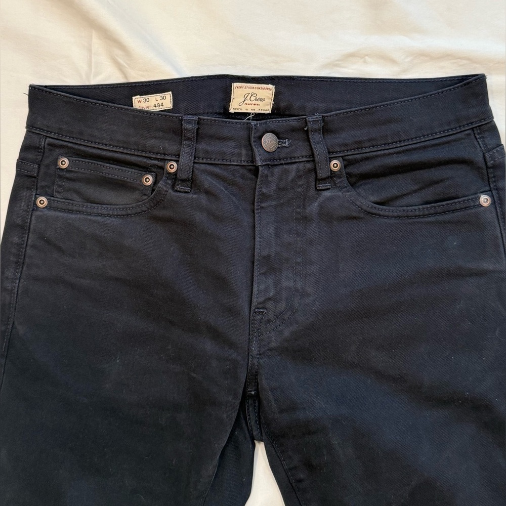 J. Crew 484 Men’s Slim Jeans Dark Indigo (30x30)